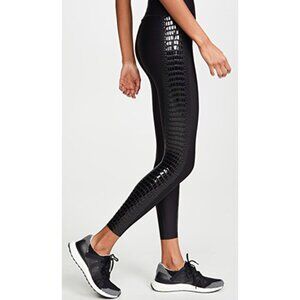 Ultracor Ultra High Crocodile Legging Nero Patent Size Small